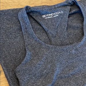 Charcoal Grey Beyond Yoga Tank